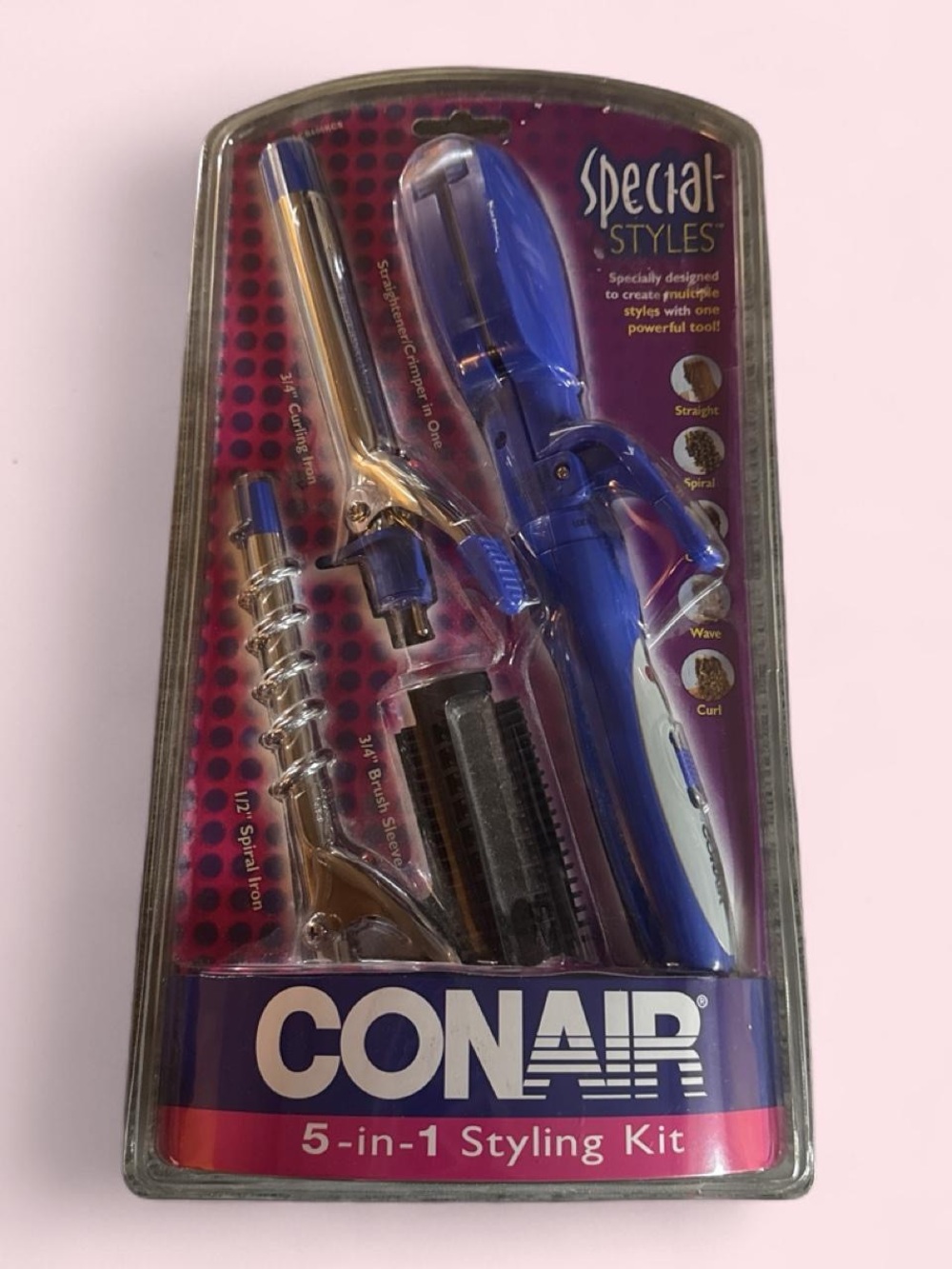 Conair Special Styles 5-in-1 Hair Styling Kit - Blue